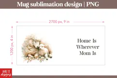 Mothers day Mug Sheep mother & baby Mug Mothers day quotes Product Image 2