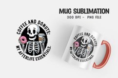 Skull sarcastic quote mug sublimation Product Image 1