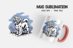 Funny dog quote mug sublimation Product Image 1