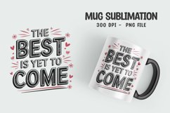 Inspirational quotes mug design png Product Image 1