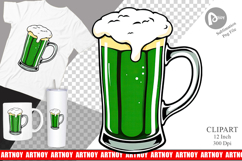 Green Beer Clipart Product Image 1