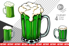 Green Beer Clipart Product Image 1