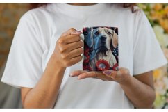 4th Of July | 3D Dog American Patriotic Mug Wrap Product Image 2