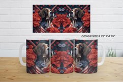 4th Of July | 3D Dog American Patriotic Mug Wrap Product Image 3