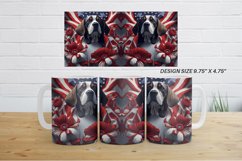 4th Of July | 3D Dog American Patriotic Mug Wrap Product Image 3
