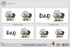 Best Dad Ever mug Sublimation| African American gnome cook Product Image 2