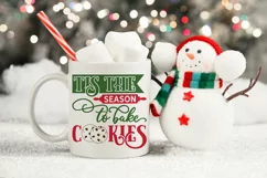Tis the season to bake cookies Pot Holder SVG Product Image 3