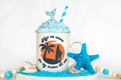 Meet me where the sky touches the sea | Vintage Summer SVG Product Image 3