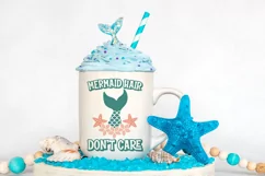 Mermaid hair don't care | Vintage Summer SVG Product Image 2