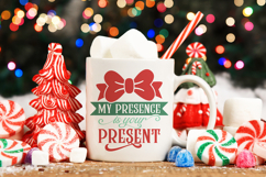 My presence is your present | Christmas SVG Product Image 2
