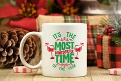 It's the most winederful time of the year | Christmas SVG Product Image 2
