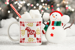 Scandinavian Christmas Dala Horse| Christmas SVG Product Image 2