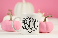 Boo | Halloween Round Ornament Sign Product Image 4