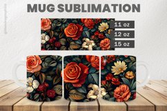 Cute Flower Sublimation |11oz, 12oz &amp; 15oz Product Image 1