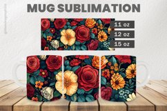 Cute Flower Sublimation |11oz, 12oz &amp; 15oz Product Image 1