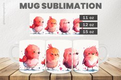 Singing Birds Mug Wrap Sublimation |11oz, 12oz &amp; 15oz Product Image 1