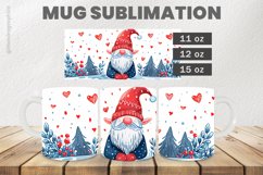 Gnome Mug Wrap Sublimation |11oz, 12oz &amp; 15oz Product Image 1