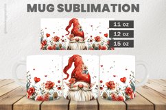 Gnome Mug Wrap Sublimation |11oz, 12oz &amp; 15oz Product Image 1