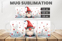 Gnome Mug Wrap Sublimation |11oz, 12oz &amp; 15oz Product Image 1