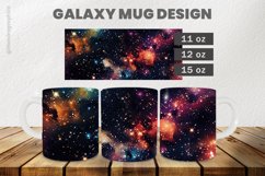 Galaxy Mug Wrap Sublimation |11oz, 12oz &amp; 15oz Product Image 1