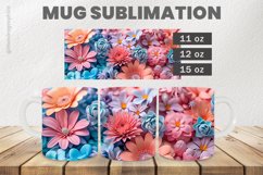 Cute Flower Sublimation |11oz, 12oz &amp; 15oz Product Image 1