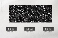 Silver Glitter Mug Wrap Sublimation |11oz, 12oz &amp; 15oz Product Image 2