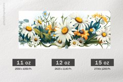 Flowers Mug Wrap Sublimation |11oz, 12oz &amp; 15oz Product Image 2
