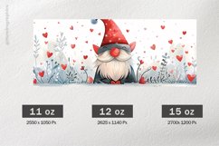 Gnome Mug Wrap Sublimation |11oz, 12oz &amp; 15oz Product Image 2