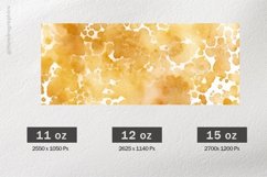 Watercolor Brown Texture Mug Wrap Sublimation |11oz, 12oz &amp; Product Image 2