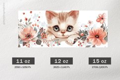 Cute Cat Sublimation |11oz, 12oz &amp; 15oz Product Image 2