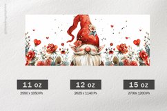 Gnome Mug Wrap Sublimation |11oz, 12oz &amp; 15oz Product Image 2