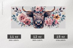 Bull Mug Wrap Sublimation |11oz, 12oz &amp; 15oz Product Image 2