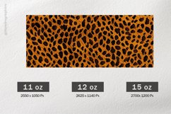 Leopard Mug Wrap Sublimation |11oz, 12oz &amp; 15oz Product Image 2