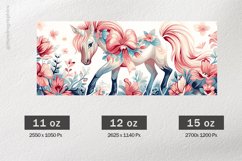 Horse Mug Wrap Sublimation |11oz, 12oz &amp; 15oz Product Image 2