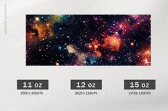Galaxy Mug Wrap Sublimation |11oz, 12oz &amp; 15oz Product Image 2