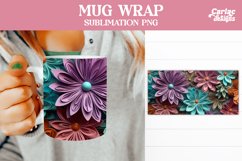 Mug Sublimation Wrap Design