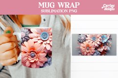 Mug Sublimation Wrap Design