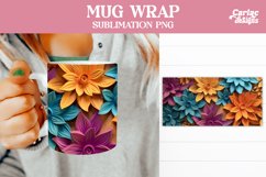 Mug Sublimation Wrap Design