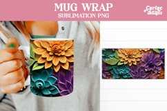 Mug Sublimation Wrap Design