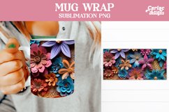 Mug Sublimation Wrap Design