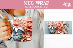 Mug Sublimation Wrap Design