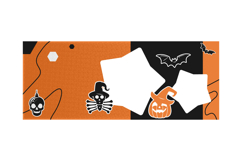 Mug template printing with illustration halloween decoration Product Image 1