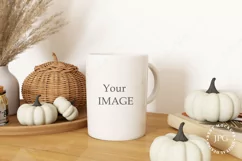 Mug Mock up Photo, White Mug Mockup, JPG Product Image 1