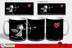 LOVE mug wrap Sublimation|LOVE mug 11oz 15oz| valentines day Product Image 1