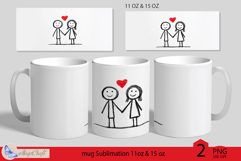 LOVE mug wrap Sublimation|LOVE mug 11oz 15oz| valentines day Product Image 1
