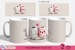 LOVE mug wrap Sublimation|toilet paper love mug| valentines Product Image 1