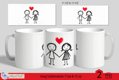 LOVE mug wrap Sublimation|LOVE mug 11oz 15oz| valentines day Product Image 1