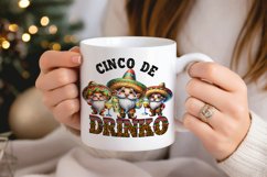 Cinco De Mayo PNG - Funny Mexican Gnome Sublimation Design Product Image 3