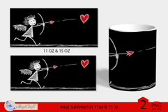 LOVE mug wrap Sublimation|LOVE mug 11oz 15oz| valentines day Product Image 2