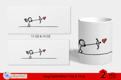 LOVE mug wrap Sublimation|LOVE mug 11oz 15oz| valentines day Product Image 2